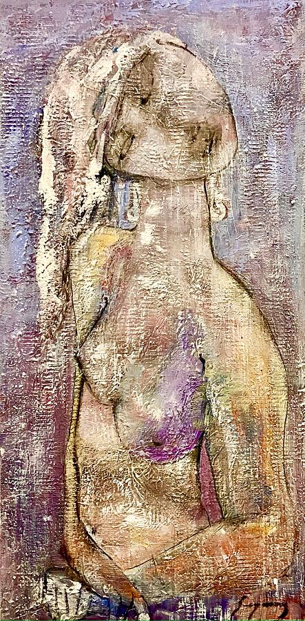 Abstract Female Portrait, artwork by Angelo Segarra
