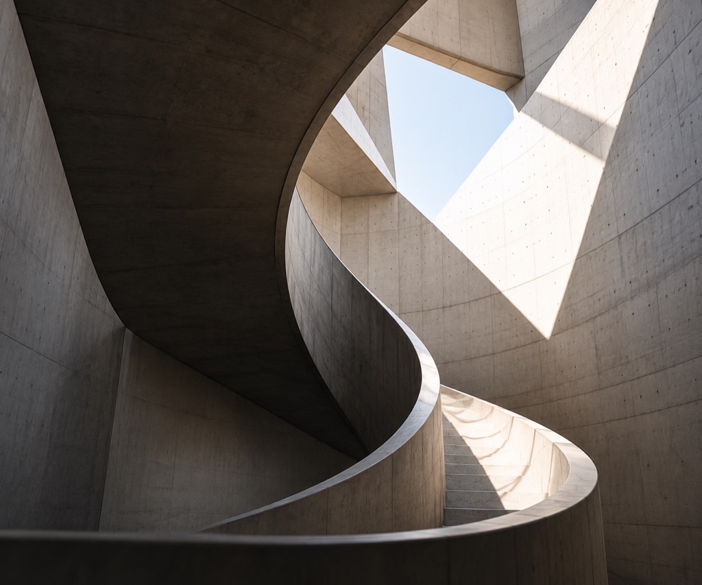 Abstract architecture representing perspective and possibility